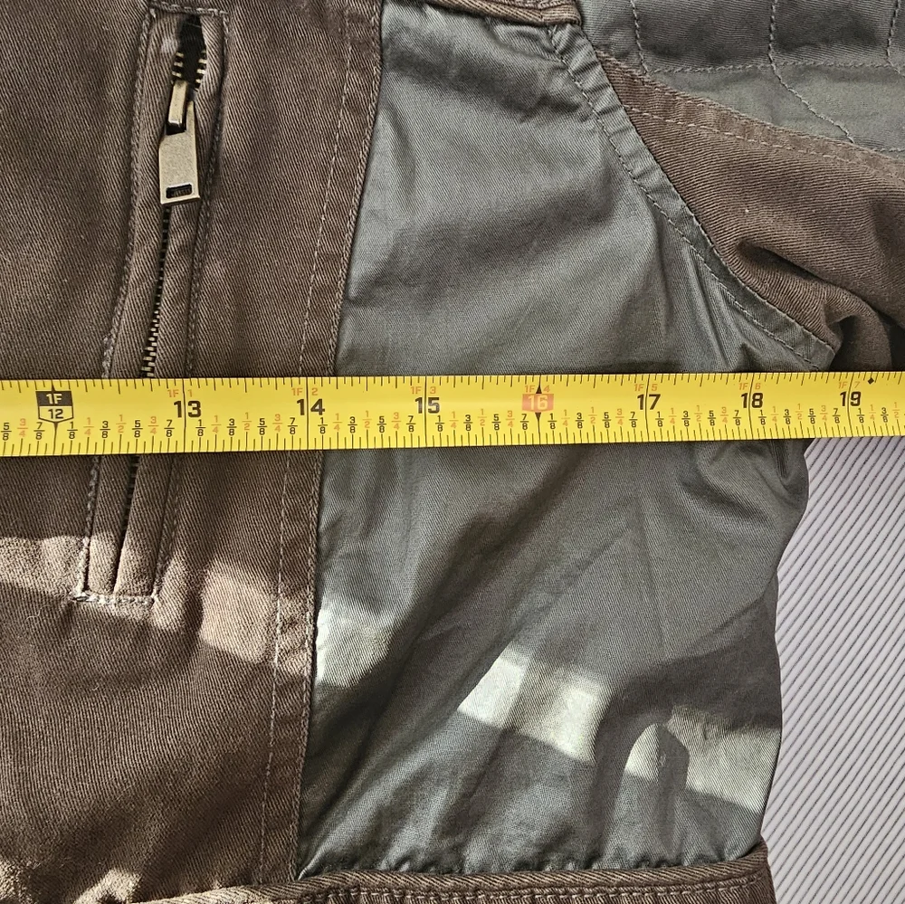 American Rag Green Utility Jacket‎ Durable Cotton Canvas Size M - Picture 5 of 10